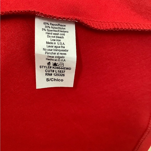 Windsor Open Back Formal Red Dress Size S - Picture 5 of 6